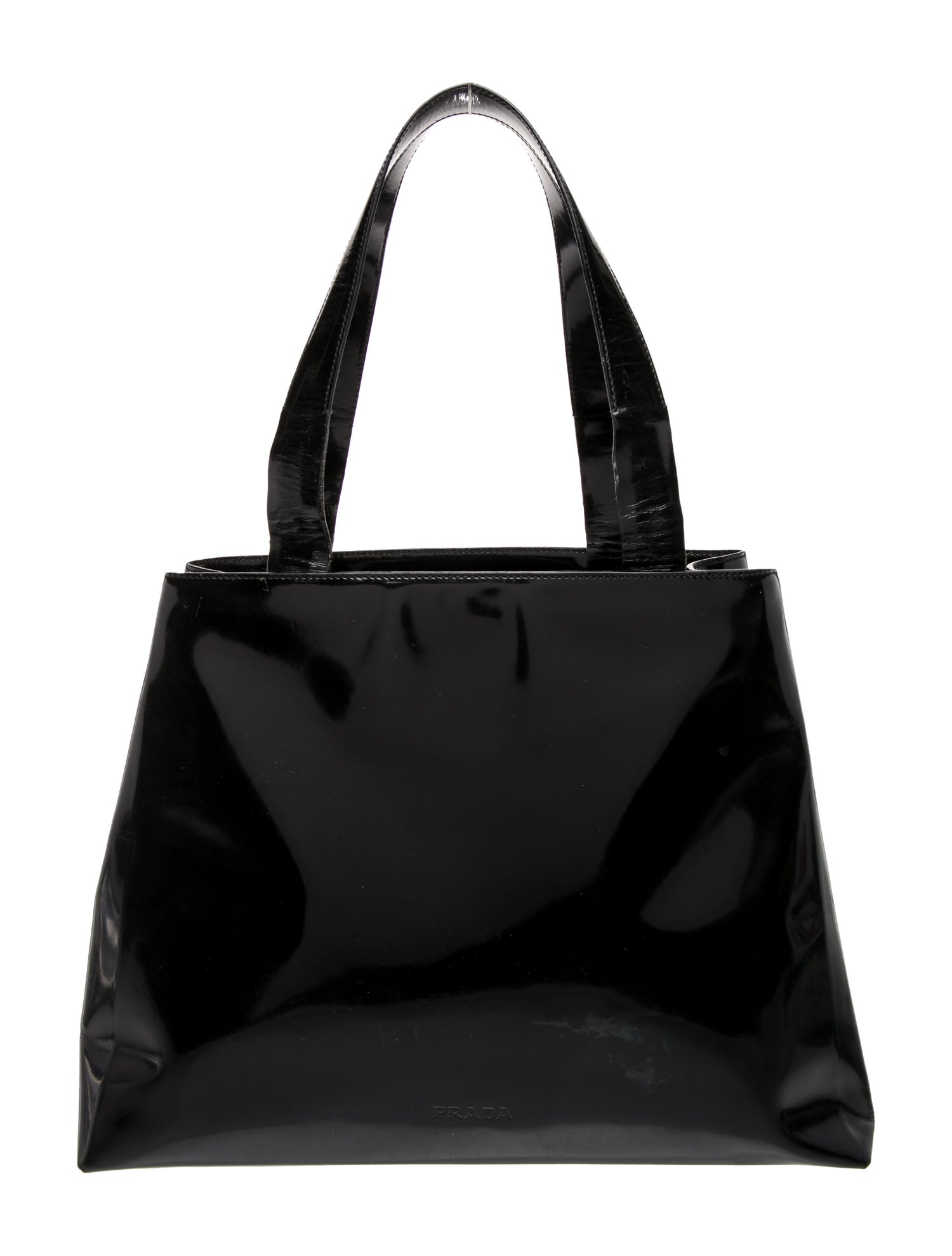 Prada Spazzolato Leather Cerniera